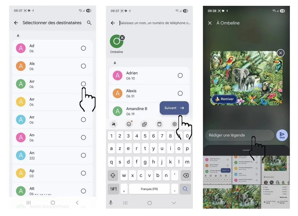 Comment envoyer une photo par mail avec mon smartphone ?