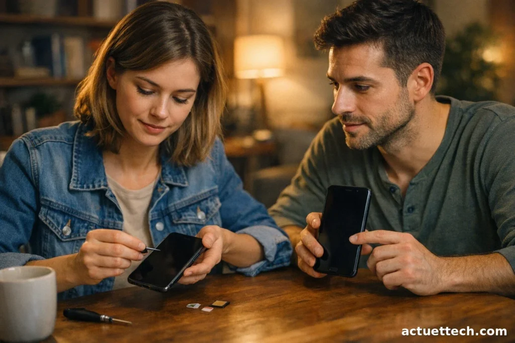 Faut-il éteindre son téléphone pour changer la carte SIM ?